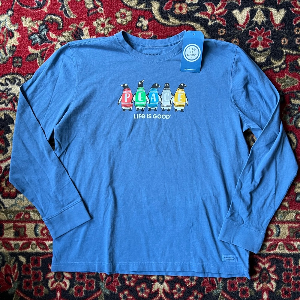 LIFE IS GOOD LONG SLEEVE BNWT